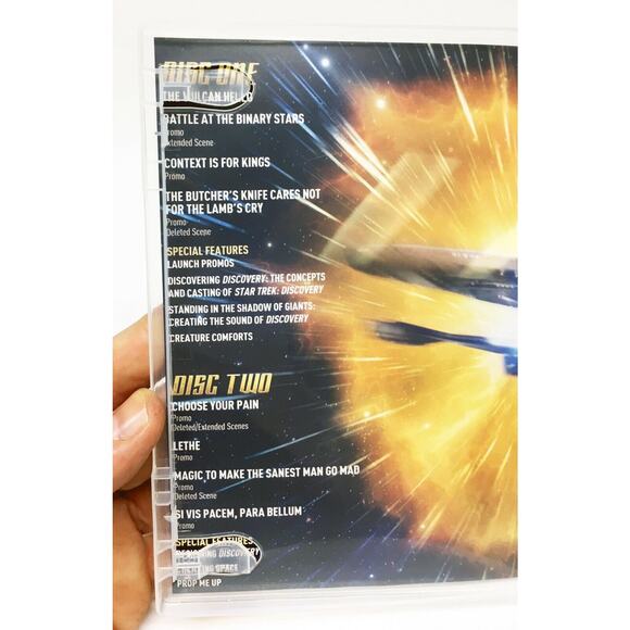 Star Trek: Discovery Emmy DVDs, Season 1, 15 eps. 4-DVDs - Used Gently Watched - Picture 2 of 5